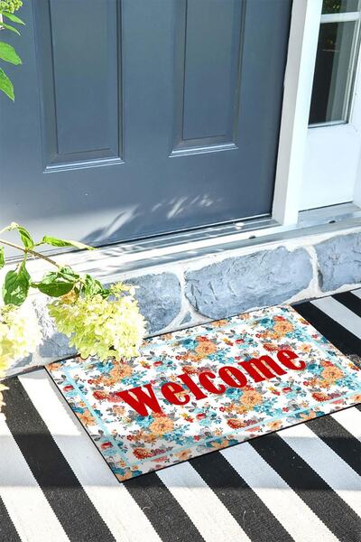 Monnhein Door Mat Decorative Outdoor/Home/Bathroom/Kitchen/Bedroom/Entryway Door Mat