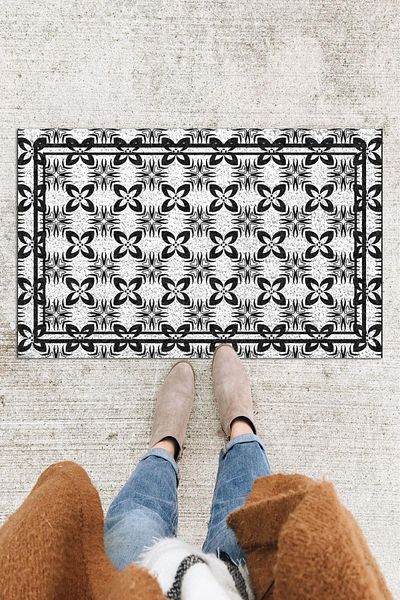 Monnhein Door Mat Decorative Outdoor/Home/Bathroom/Kitchen/Bedroom/Entryway Door Mat