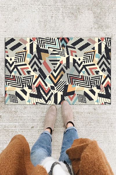 Monnhein Door Mat Decorative Outdoor/Home/Bathroom/Kitchen/Bedroom/Entryway Door Mat