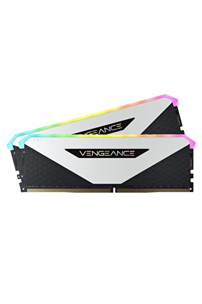 Corsair Памет Vengeance RGB RT Бяла 16GB (2x8GB) DDR4 3200MHz CL16 Двуканален...
