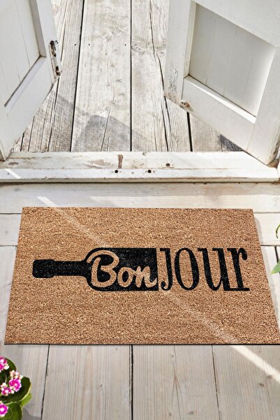 Monnhein سجادة باب أمامية من Bonjour للديكور في الهواء الطلق/المنزل الداخلي/ا...