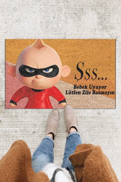 Monnhein Baby is Sleeping Door Mat Decorative Door Mat Outdoor Mat Home Door Mat