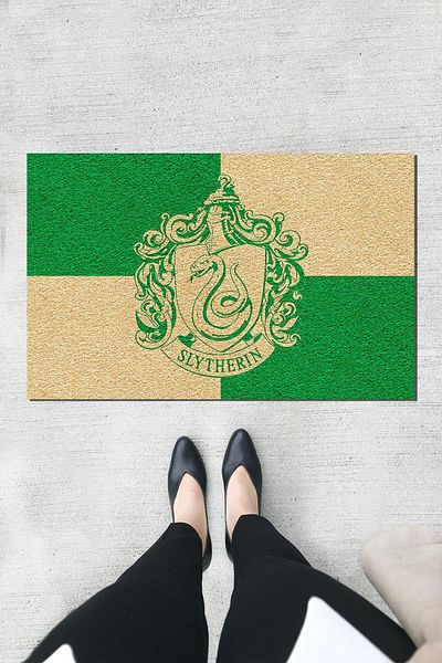 Monnhein Slytherin Door Mat Decorative Outdoor/Home/Bathroom/Kitchen/Bedroom/Entryway Door Mat