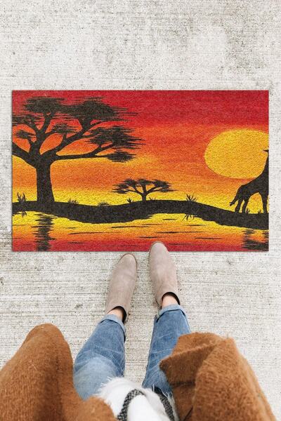 Monnhein Scenery Door Front Mat Decorative Outdoor/Home/Bathroom/Kitchen/Bedroom/Entryway Door Mat