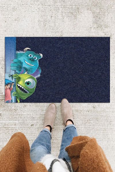Monnhein Cute Monsters Doormat Διακοσμητικό πατάκι πόρτας Πατάκι εξωτερικού χώρου Πατάκι εσωτερικού χώρου