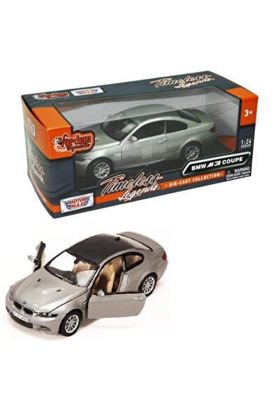 Oyuncak Fabrikası Motormax Bmw M3 Coupe 1/24 Gri Model Araba
