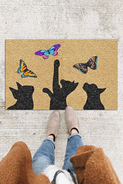 Monnhein سجادة باب أمامية للديكور في الهواء الطلق/المنزل الداخلي/الحمام/المطب...