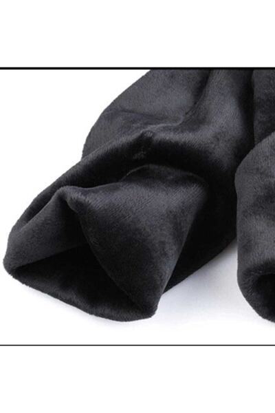 bejamonti Γυναικείο μαύρο βελούδινο καλσόν