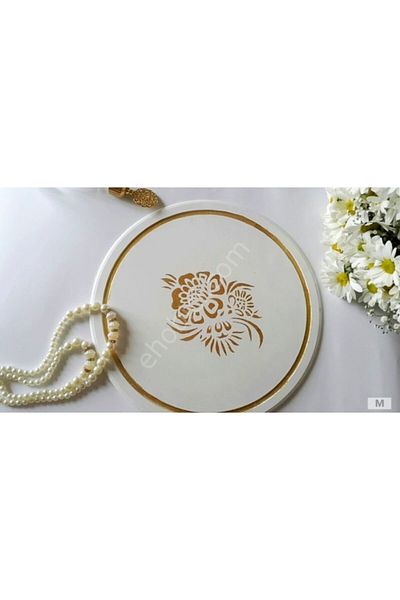 İstanbul Hobi Round Supla Wood (mdf) Object L-275