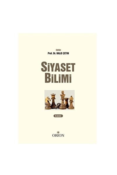Orion Kitabevi Siyaset Bilimi Halis Çetin Orion Yayınları