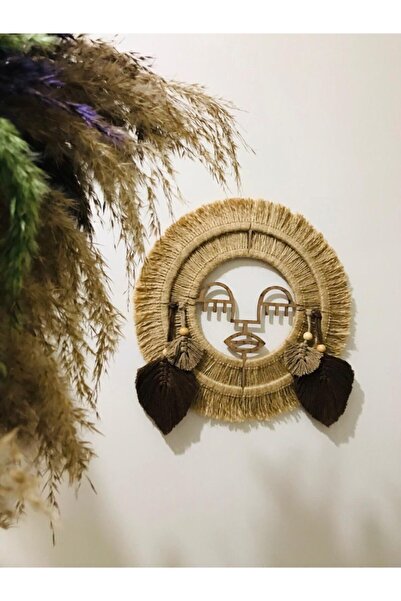 zeynepozdmr-tasarim Διακοσμητικό τοίχου με γυναικεία φιγούρα σε μποέμ στυλ