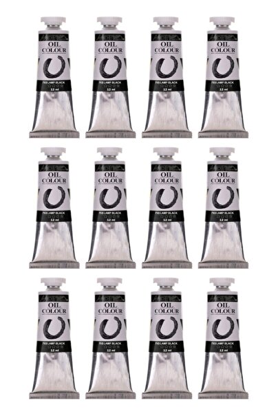 Maries 12 ml 793 Lamb Black Yağlı Boya Tüpleri 12 Adet Orijinal Kutusunda