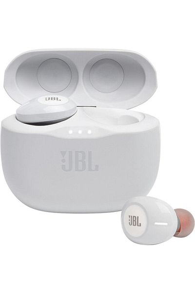 JBL T125 Tws White Wireless Bluetooth Headset