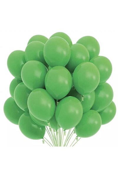 BEST PARTİ DOĞUM GÜNÜ PARTİ SÜSLERİ Light Green Pastel Balloon 20 Pieces