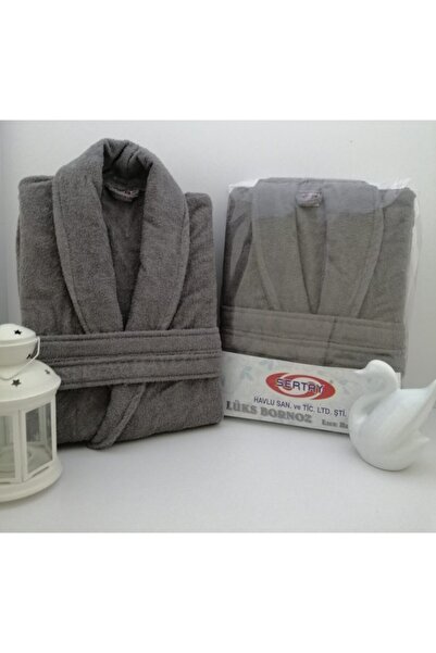 Sertay %100 Pamuk Lüks Tek Bornoz