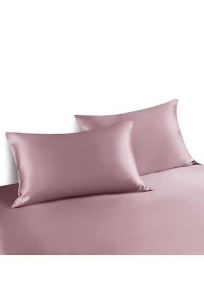 pistore Μαξιλαροθήκη Rose (Dusty Rose) Silk Satin 50 X 70 2 Τεμάχια