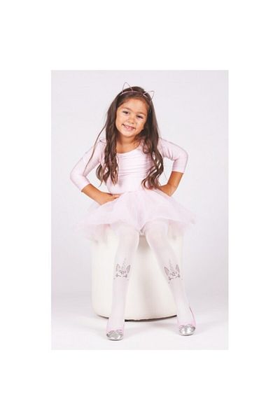 Daymod Children's Pantyhose with Stone Accessories