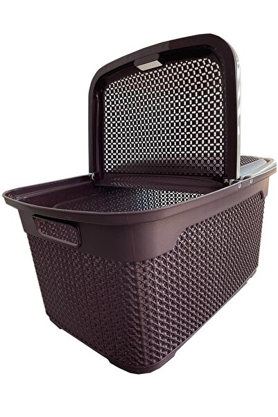 Proff Inci Desen Piknik Sepeti Mor