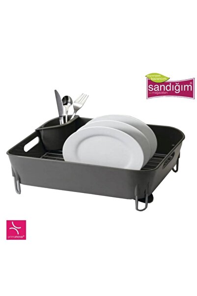 Prima Nova Primanova Bulaşıklık Bianka Paslanmaz Büyük Gri D-14651