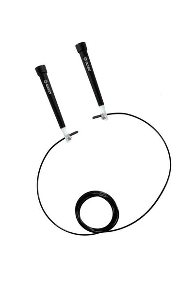 BUSSO Bs227 Crossfit Length Adjustable Jump Rope - black