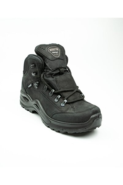 Scooter 1219 Ranger Black Αδιάβροχες Δερμάτινες Μπότες Μαύρες-43