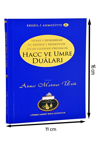 Cübbeli Ahmet Hoca Yayıncılık Cübbeli Ahmed Hoca Hac Ve Umre Duaları Kitabı-1155