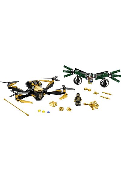 LEGO Marvel Spider-Man's Dron Duel 76195 - Spider-Man and Vulture Dron Construction Set; (198 Pieces)