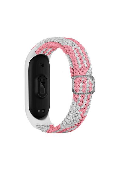 Fibaks Xiaomi Mi Band 3 4 5 6 7 سوار معصم بحزام من القش