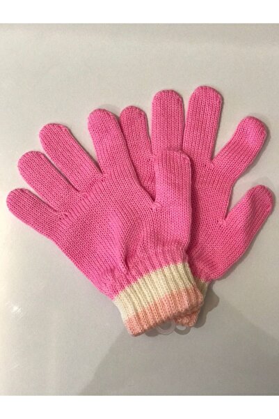eleven market Pembe Kız Çocuk Eldiven 8-12 Yaş