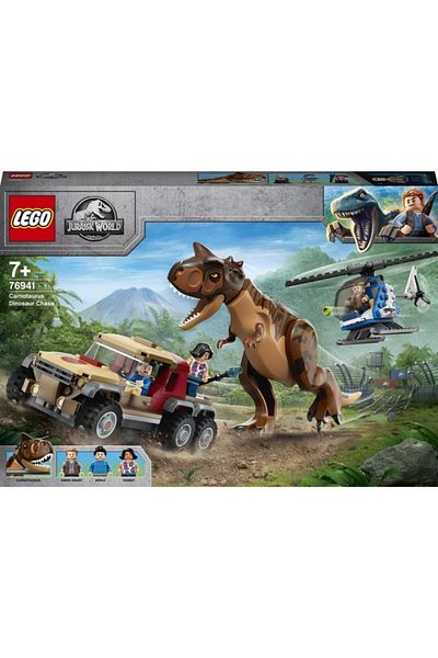 LEGO ® Jurassic Dinosaur Tracking Creative Toy Making Set for Kids Who Love Dinosaurs (240 Pieces)