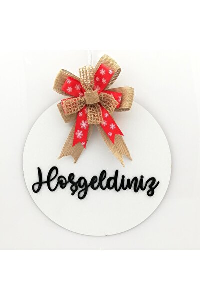 Lora Davet Дерев'яна прикраса для дверей Ласкаво просимо - Чорна 54253