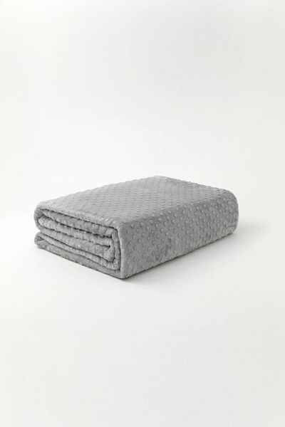 Merinos Pearl Bud Double Blanket 200X220 - Gray