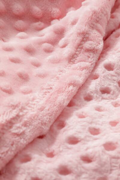 Merinos Pearl Bud Double Blanket - Light Pink 200x220
