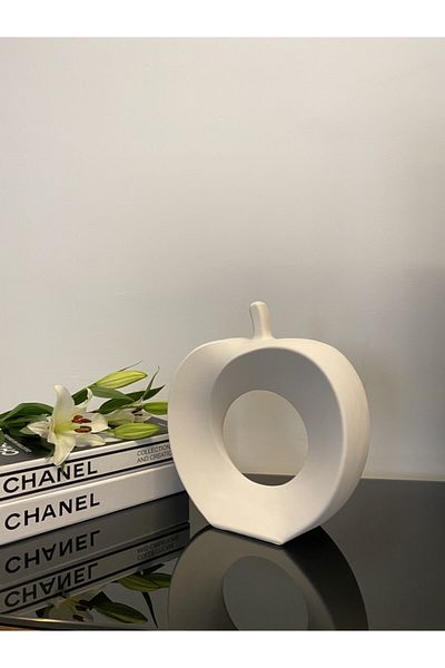 stilinbu Κεραμικό βάζο Apple H25 - Off White