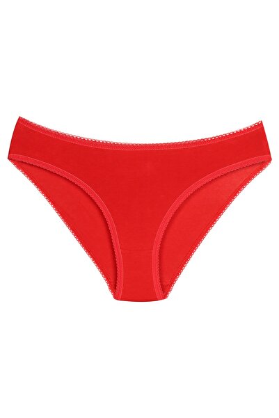 Sensu Γυναικεία casual βαμβακερά εσώρουχα μικτά χρώματα Lycra Slip 5 Pack Σετ Kts1075