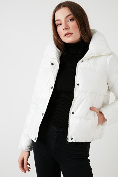 ONLY 15234958 Γυναικείο παλτό Onlanja Otw Γάλα καρύδας