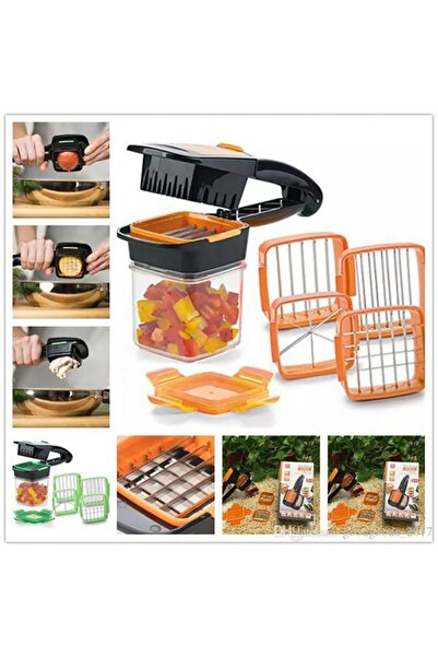 Genel Markalar Nicer Dicer Quick Pratik Patates Soğan Sebze Dilimleyici Doğra...