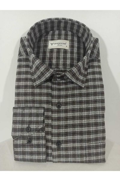 DCN Grandstar Classic Cut Wool Shirt-star521
