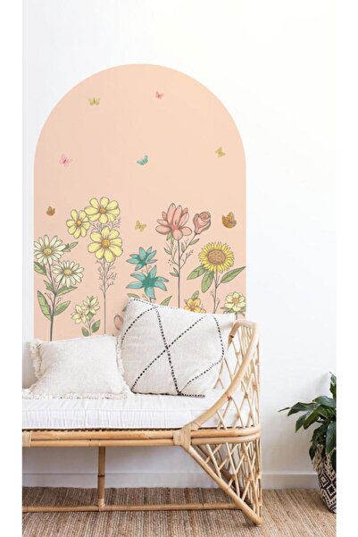 WALLHUMAN Çiçek Bahçesi Duvar Stickerı