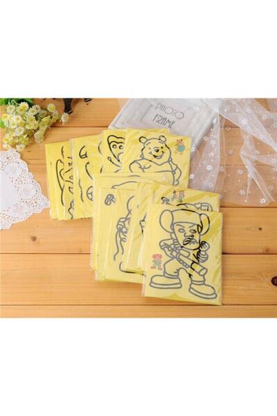 Dünya Magnet 25Pcs Small Size Sand Painting Set - Painting Size 12cm X 16cm
