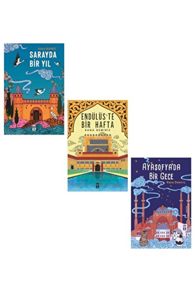 Timaş Yayınları Sarayda Bir Yıl + Endülüste Bir Hafta + Ayasofyada Bir Gece