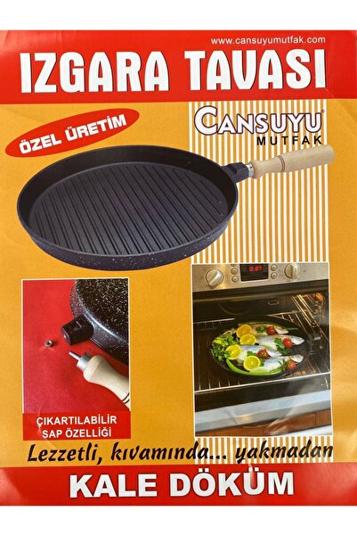 CANSUYU Kale Döküm Gözleme Ve Izgara Tava Seti