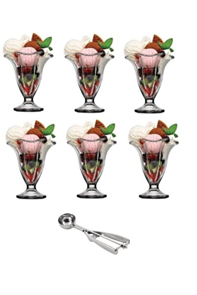 Paşabahçe كندا مجموعة وعاء الآيس كريم المكونة من 7 قطع P-7