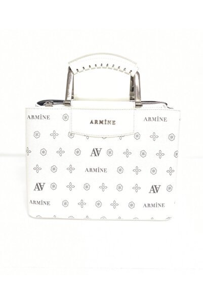 Armine Жіноча сумка з білим принтом - 223