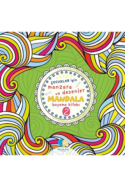 Mor Elma Yayıncılık Çocuklar Için Manzara Ve Desenler Mandala Boyama Kitabı-2