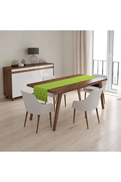 LadiesHome Özel Tasarım Premium Petek Dokuma Runner 140x40