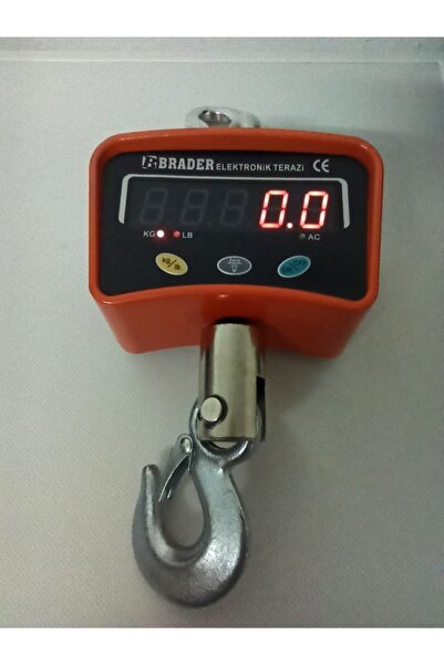 Brader 500 Kg Büyük Ekran Vinç Terazi-calaskar Baskül-2 Yıl Garantili