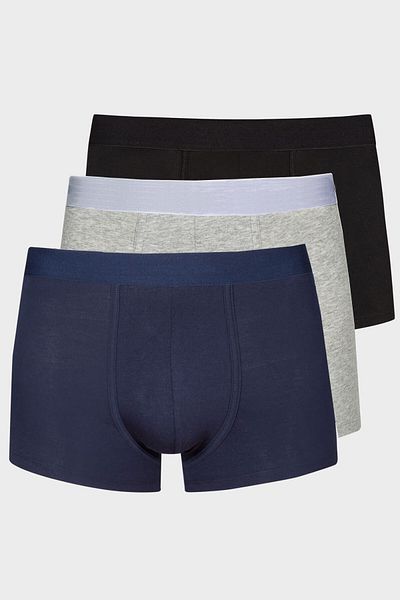 ali altun iç giyim Ανδρικό Μαύρο Σετ Boxer 2300 3 Τεμάχια