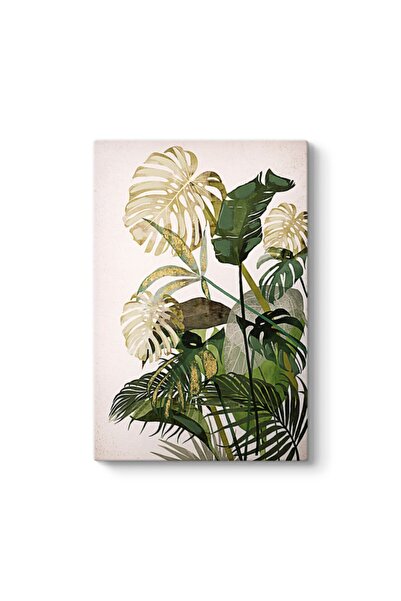 TabloShop Altın Yapraklı Deve Tabanı Tablosu