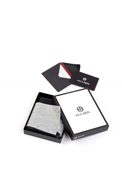 Aka Deri 513 100% Genuine Leather Men's Wallet Brown